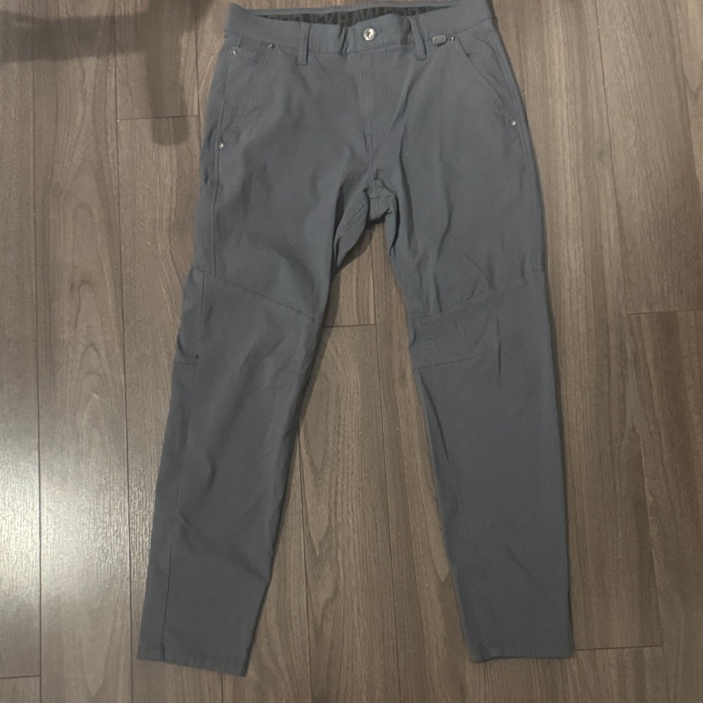 Men's Charcoal Cargo Pants